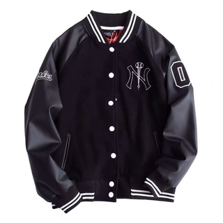 Áo khoác bomber mlb ny hàng auth loại 2l