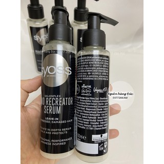 Huyết thanh tóc (serum) Syoss Salonplex Đức phục hồi hư tổn tóc nhuộm , tẩy - Nguồn hàng Đức