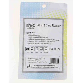 Đầu đọc thẻ nhớ USB 2.0 cho T-Flash SD Micro SD