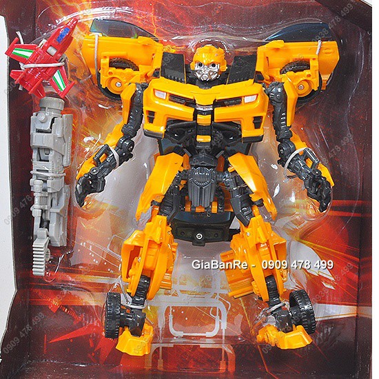 Hộp Đồ Chơi Transformer Camaro Vàng - Bubble Bee - 9552