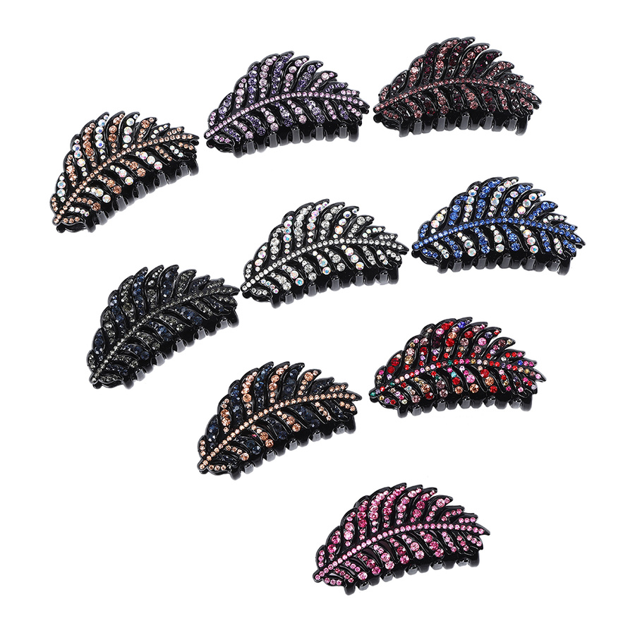 Kẹp Tóc Đính Đá Nhiều Màu Phong Cách Vintage Cho Nữ