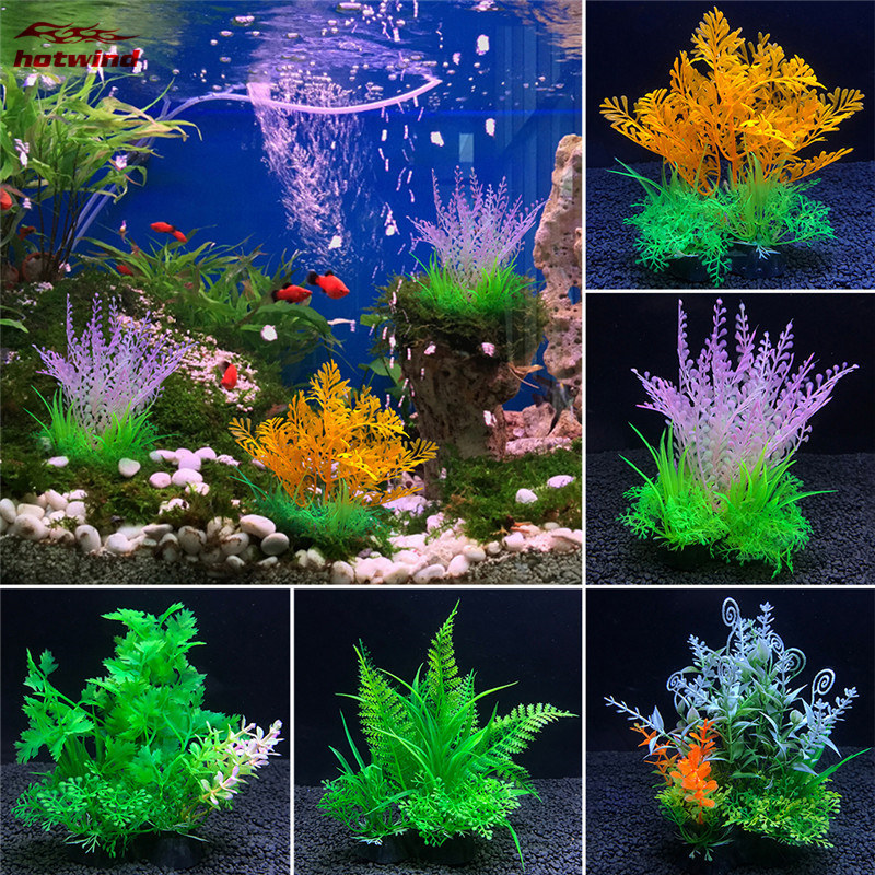 Cây Cảnh Nhân Tạo Trang Trí Bể Cá Độc Đáo