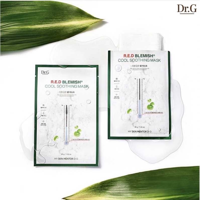 MẶT NẠ RAU MÁ DR.G SẴN 2 DÒNG