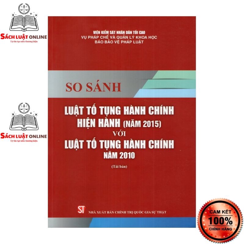 Sách - So sánh Luật tố tụng hành chính năm 2015 hiện hành với Luật tố tụng hành chính năm 2010