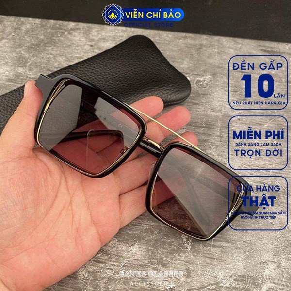 Kính râm mắt vuông Viễn Chí Bảo K100150