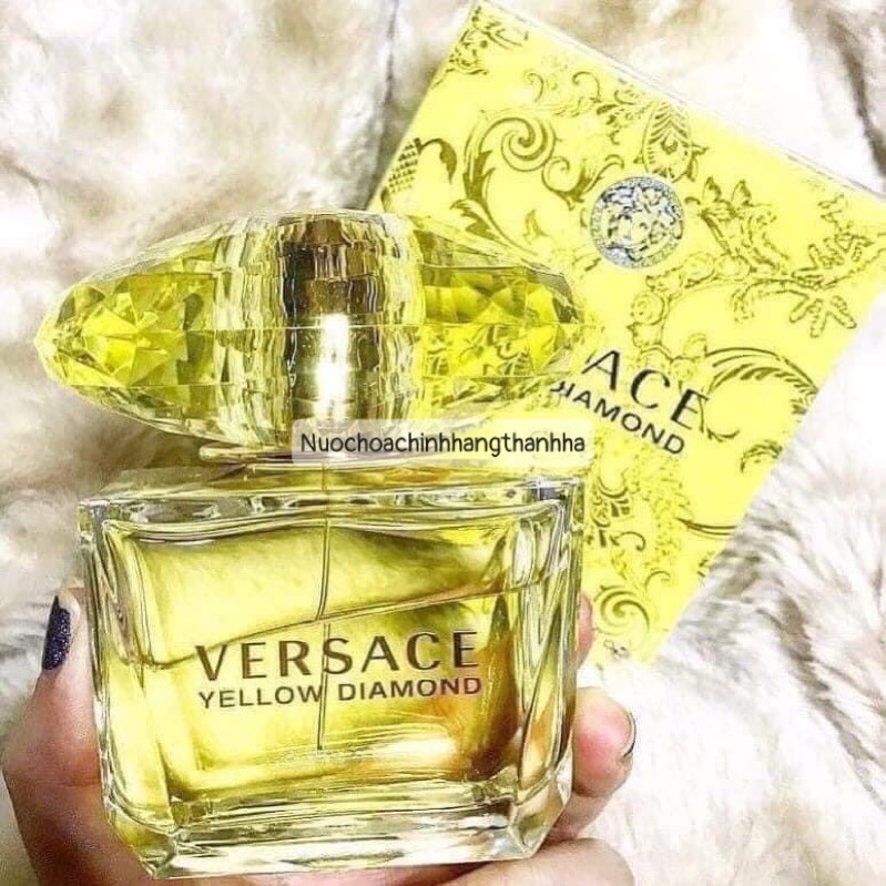 Nước hoa versace yellow Diamond 90ml tester, fullseal