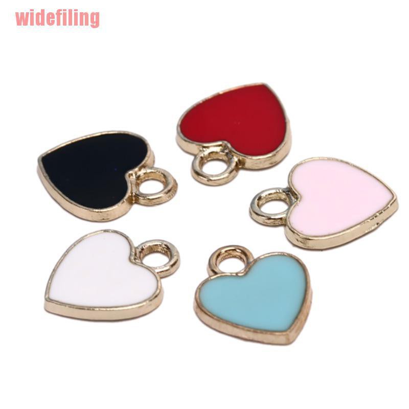 Bộ 20 Tráng Men Hình Trái Tim Độc Đáo
