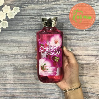 Sữa Tắm Cherry Blossom Toàn Thân Dạng Gel Bath And Body Works | Hàng Xách Tay Từ Mỹ - Hương Hoa (295ml)