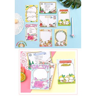 Giấy Note / Memo Pad CHUBBY BUNNY | N28