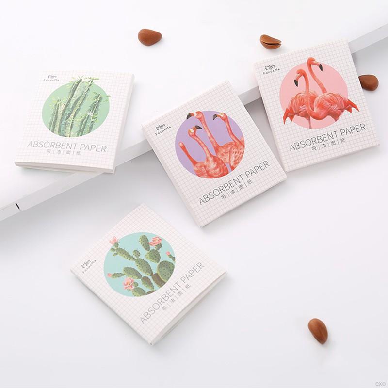 Gói 50 tờ giấy thấm dầu làm sạch da mặt | BigBuy360 - bigbuy360.vn