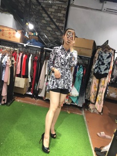 Áo dáng dài simply vera wang