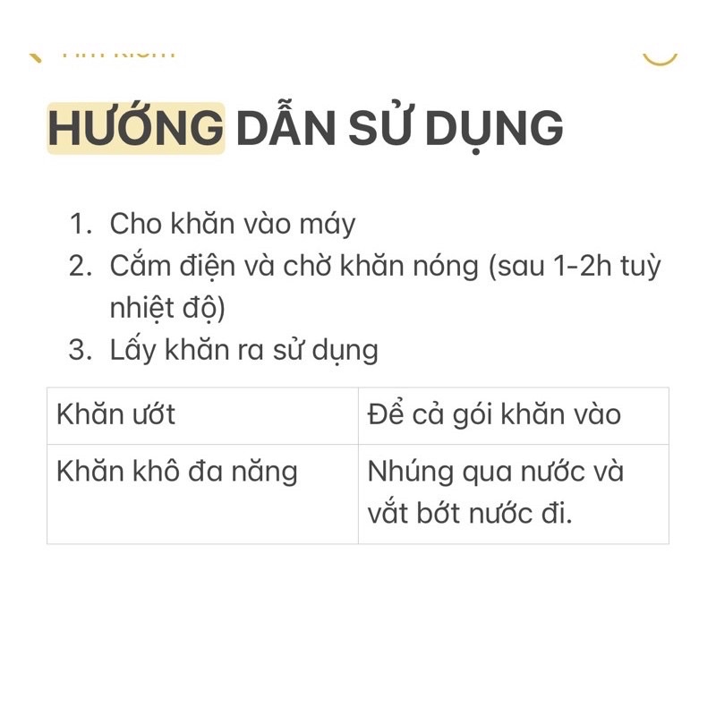 Máy làm ấm khăn ướt thế hệ mới nhất ko cần đổ nước Baphiya ms2733999