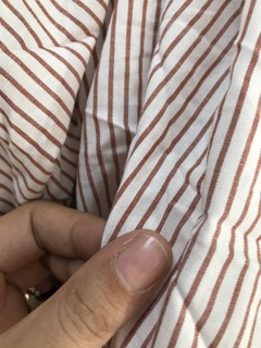 Vải kate sọc nhí Nhật