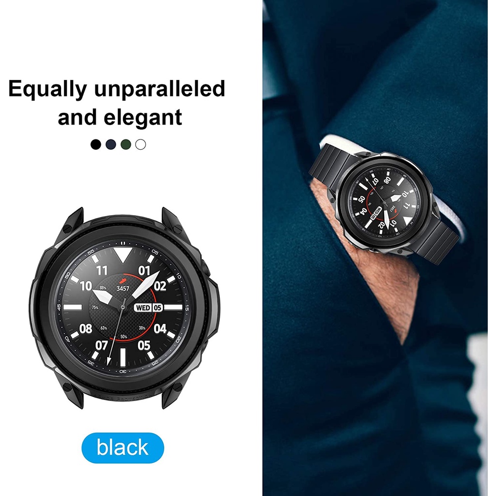 Miimall Ốp Bảo Vệ Mặt Đồng Hồ Thông Minh Samsung Galaxy Watch 3 41mm / 45mm