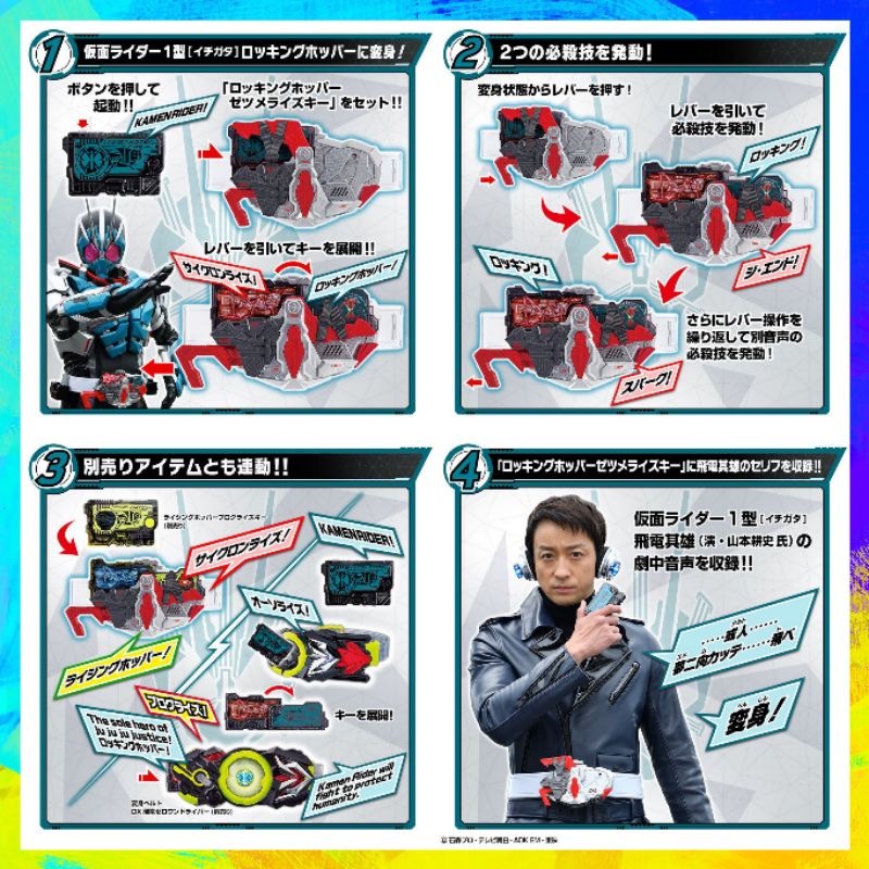 Đồ Chơi Kamen Rider Zero-One | Dx Slash Riser, Dx Cyclone Riser, Dx Progrise Key Các Loại | 2nd, FullBox