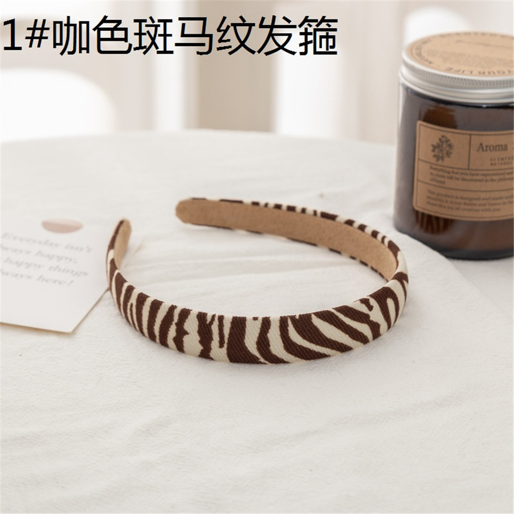 Băng Đô Cài Tóc Họa Tiết Da Báo Thời Trang Cho Nữ