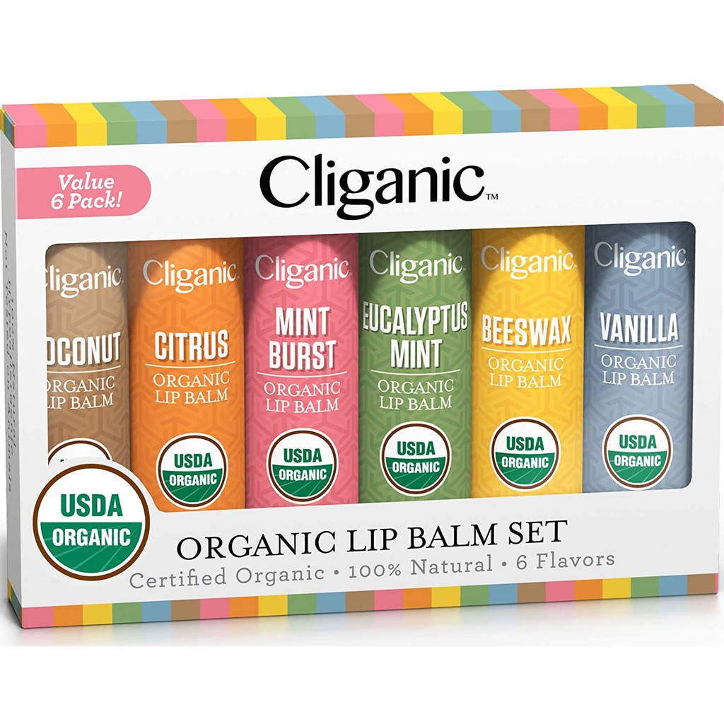 [Cliganic] Son dưỡng môi hữu cơ