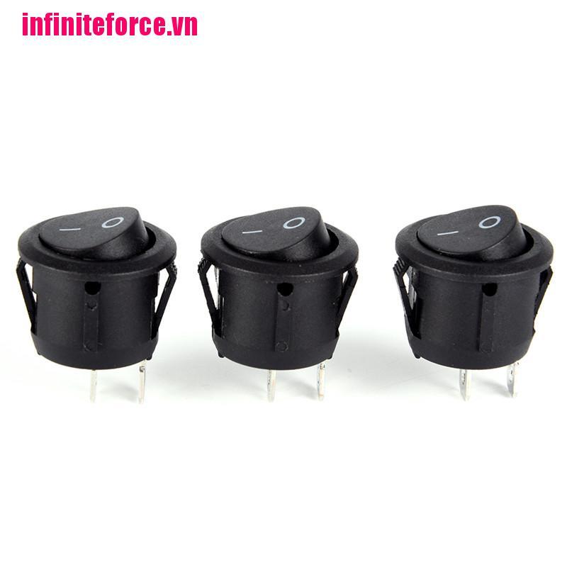 1 Công Tắc On-Off Spst 2-Pin Hình Tròn Chống Thấm Nước