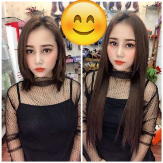 Tóc giả kẹp U