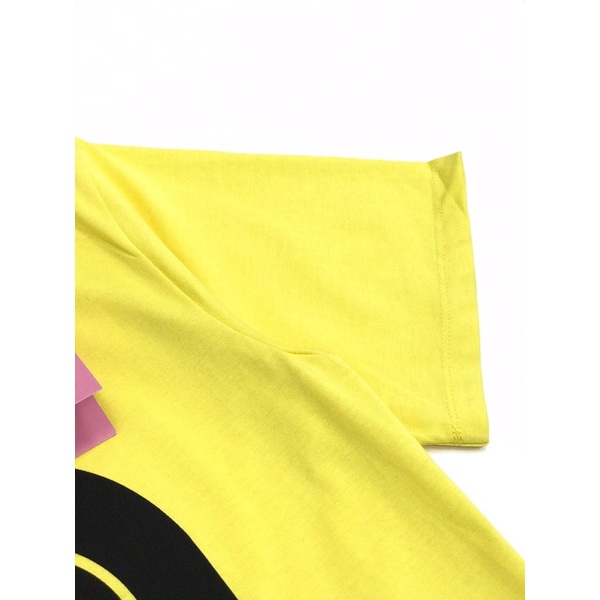 Áo thun unisex G C màu vàng, full tag mác túi zip hãng