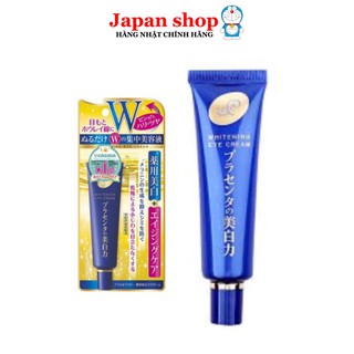 Kem Dưỡng Mắt Meishoku Whitening Eye Cream Nhật Bản 30g cho da nhăn, thâm quầng vùng mắt