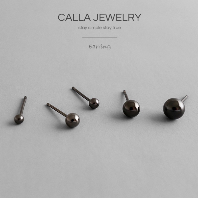 Khuyên tai bạc - No SIMP but SIMPLE - CALLA JEWELRY l E001