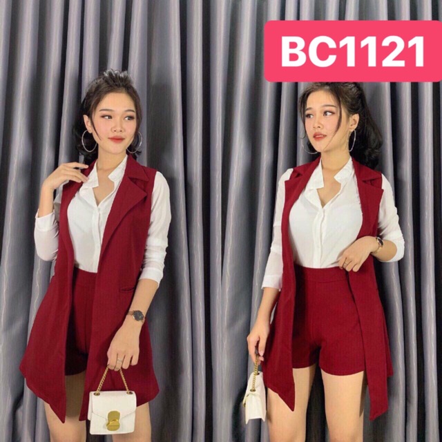 Sét yếm áo thun + CV chất jean mềm - Free size đến 55kg - MS44HD