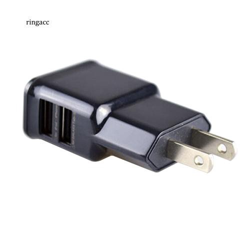 Đầu cắm sạc 5V 2.1A hai cổng USB cho Samsung iPhone iPad iPod
