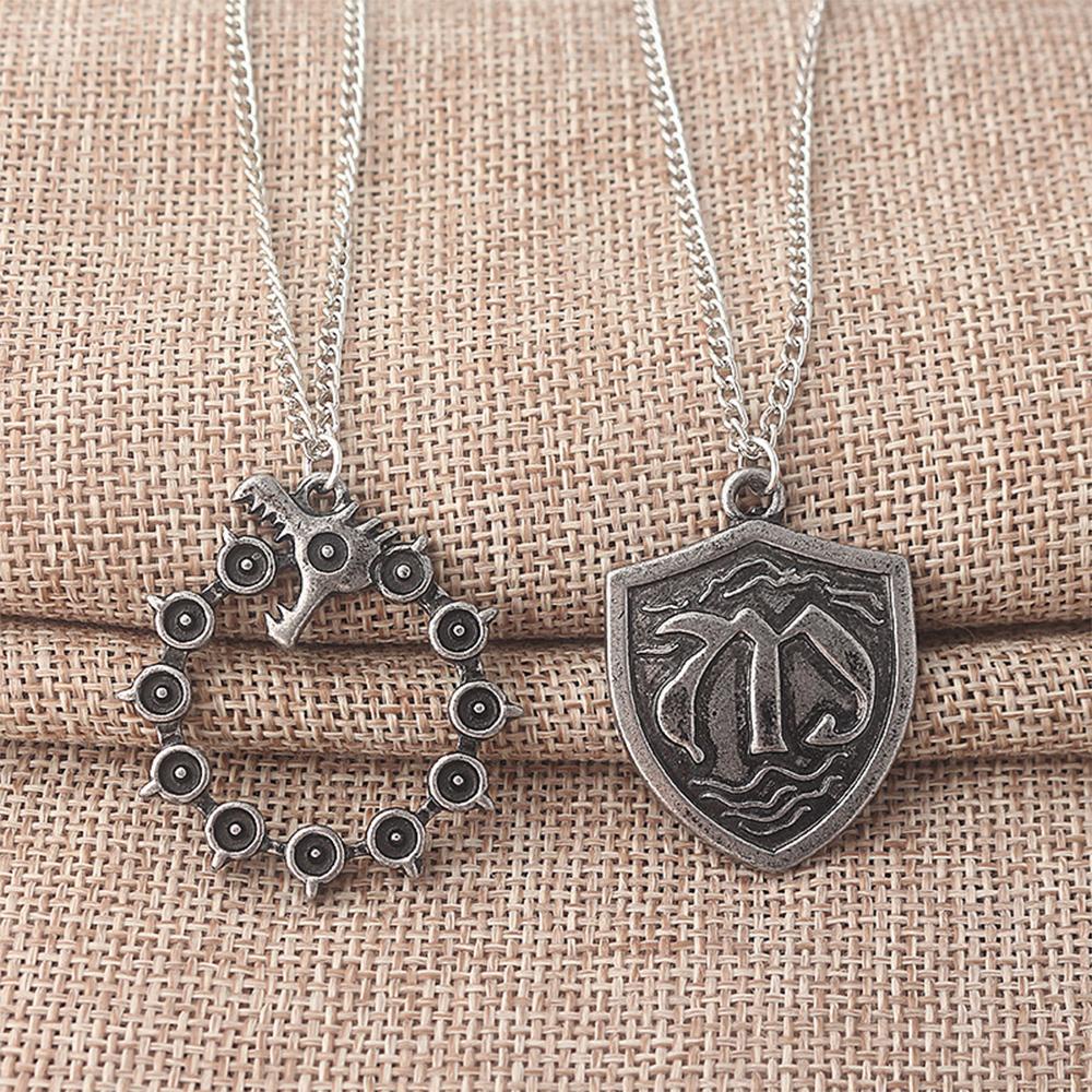 Vòng cổ Kim Loại Mặt Rồng Nanatsu no Taizai Phim The Seven Deadly Sins