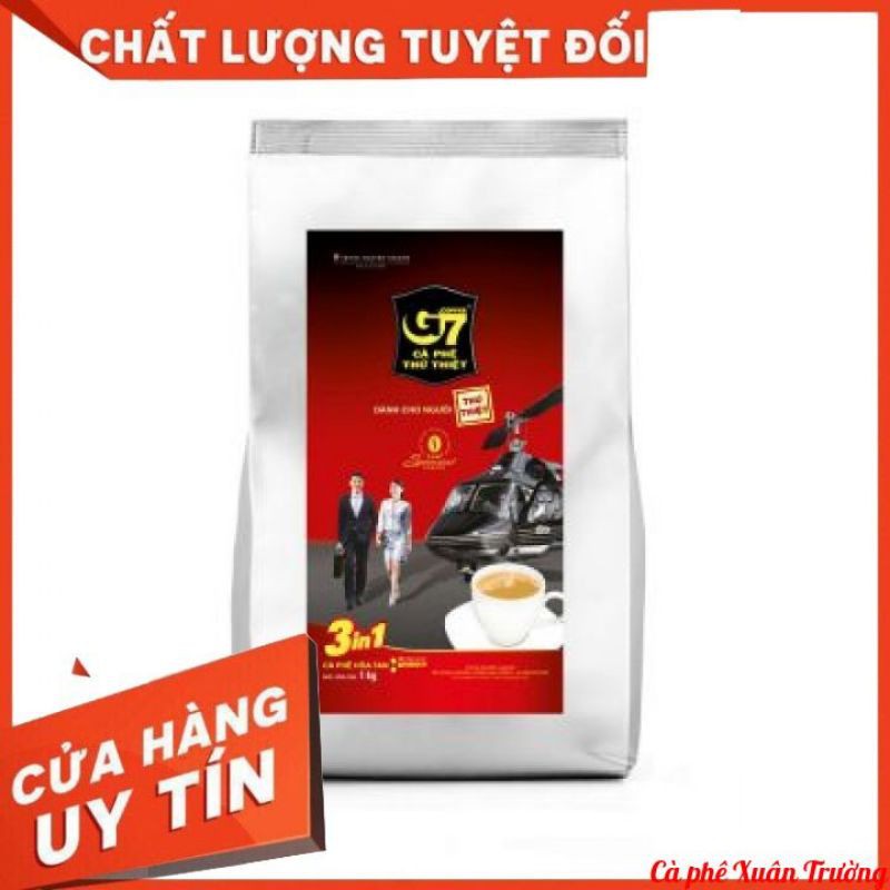 [Uống là phê mua là mê] Cafe G7 3in1 Trung Nguyên-Bịch-1kg