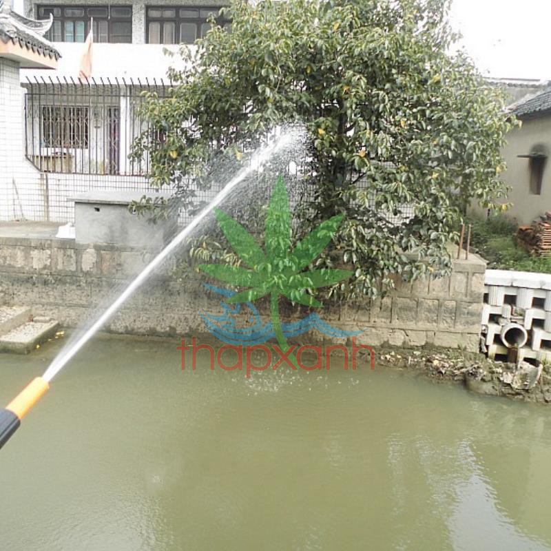 Bộ vòi xịt nước tưới cây, Rửa xe BDT-4220 Vòi nhựa thẳng + 15m dây 16mm