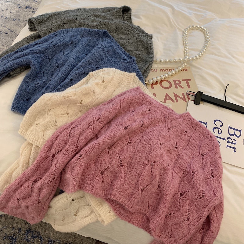 Áo Sweater Thiết Kế Mới Ngọt Ngào Thời Trang Mùa Thu Dành Cho Nữ