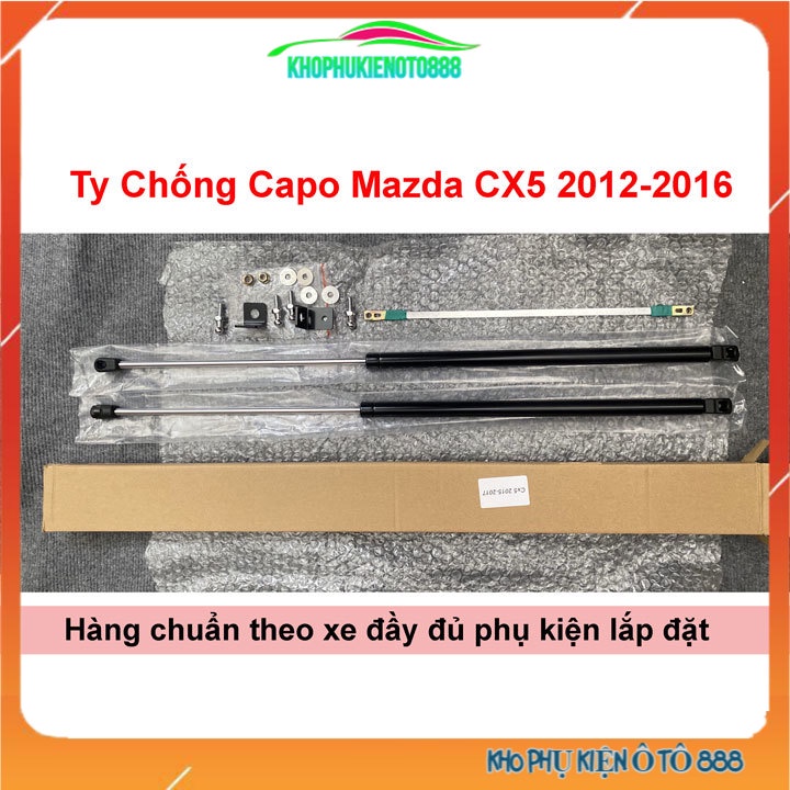 Ty capo Mazda CX5 2012-2013-2014-2015-2016 hỗ trợ mở nắp ca pô tự động dễ dàng