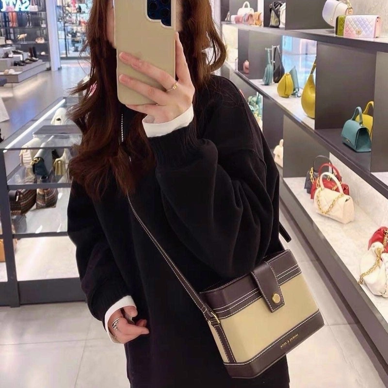 Túi Cốp Cnk dạng hộp cứng hàng xuất 1:1 size 18