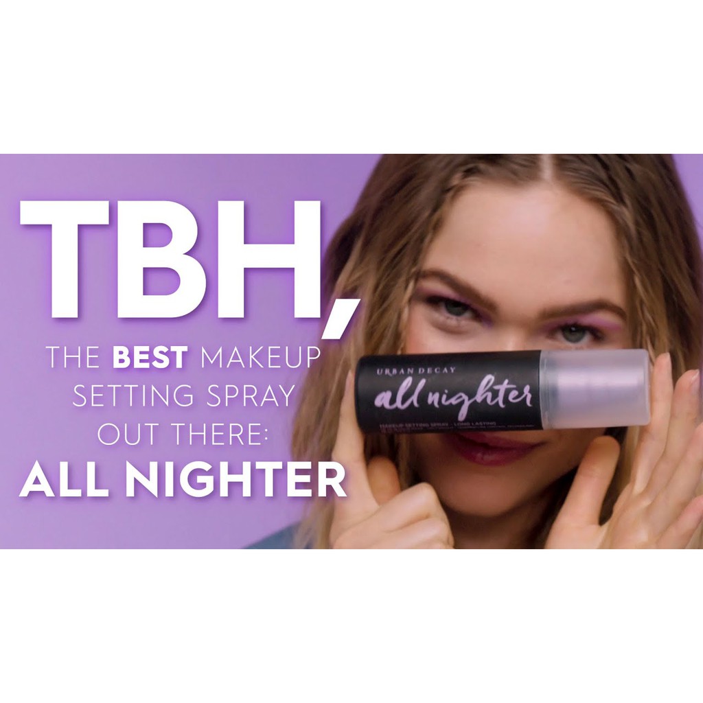 Xịt giữ lớp trang điểm URBAN DECAY All Nighter Long Lasting Makeup Setting Spray Up To 16H Wear