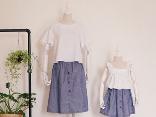 Áo cánh tiên bo bụng cho bé