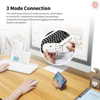 Chuột Không Dây Fd I331D 3 Chế Độ 2000dpi 2.4g Usb Type C Bluetooth 4.0