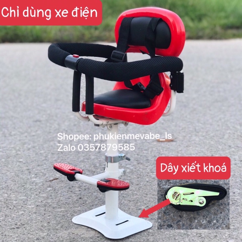 P91-Ghế ngồi xe đạp điện, máy điện cao cấp