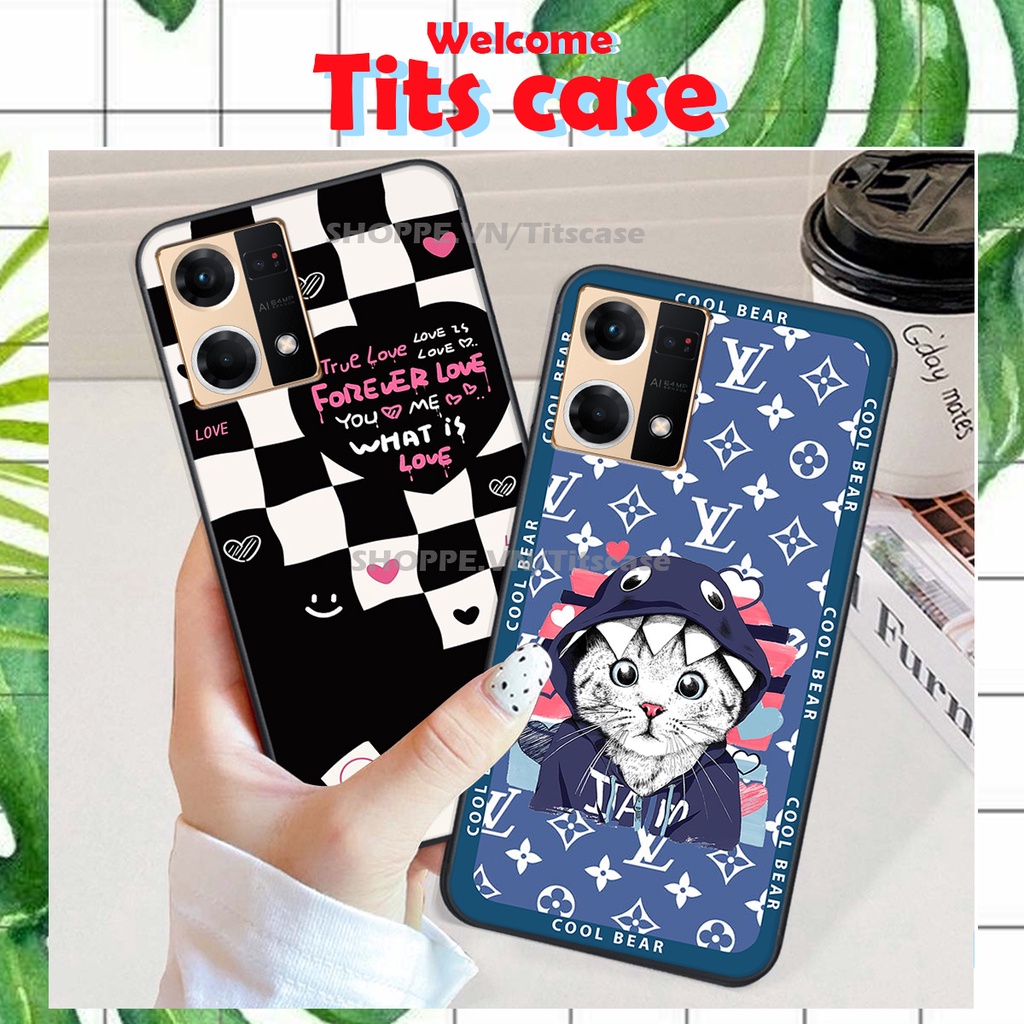 Ốp lưng Oppo RENO 7 4G / RENO 8 4G in hình GẤU K@WS- BE@R COOL-CỰC XINH-RẺ-BỂN -ĐẸP
