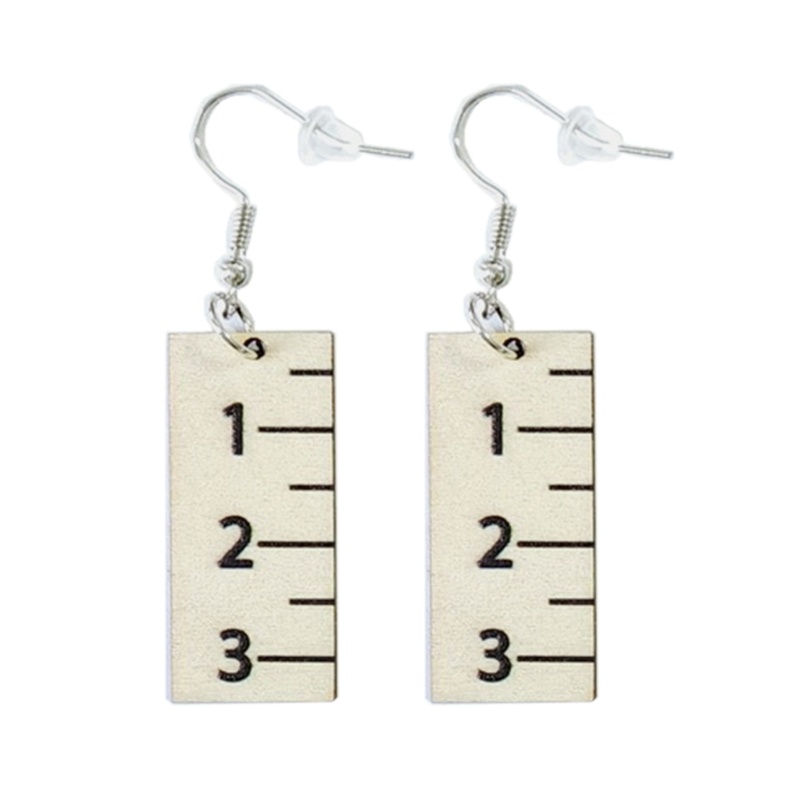 Arin Bông Tai Dáng Dài Hình Cây Bút Chì / Trái Tim / Thước