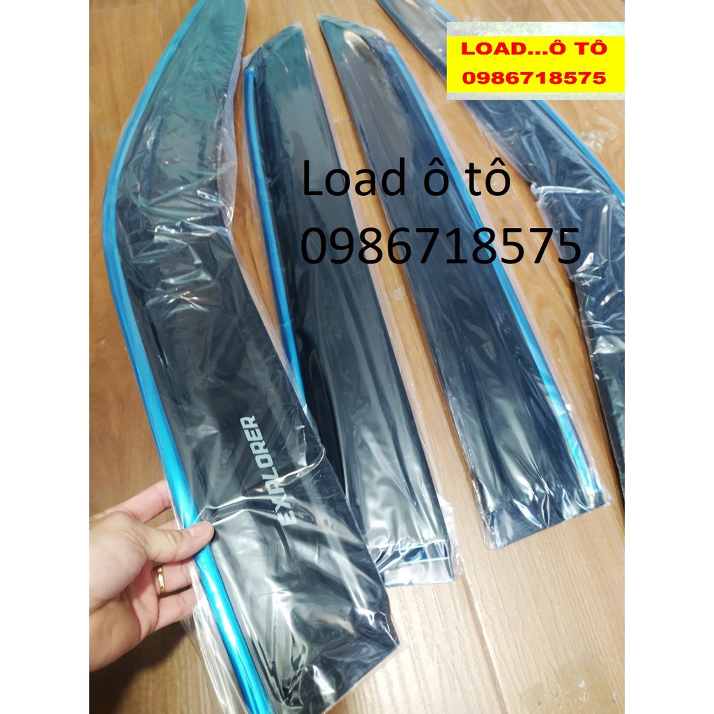 Vè Che Mưa Chỉ Mạ Crom Xe Ford Explore Cao Cấp Nhất Thị Trường