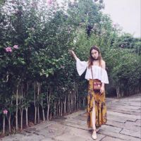 Set váy + áo thổ cẩm boho