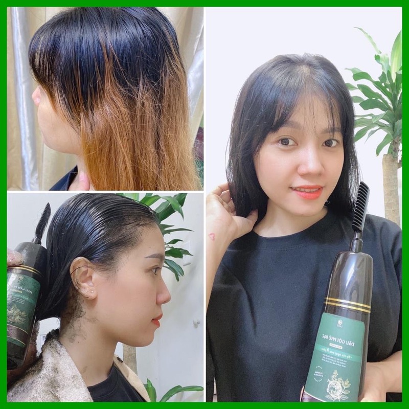 [CHÍNH HÃNG] Dầu gội phủ bạc Laco Back hair