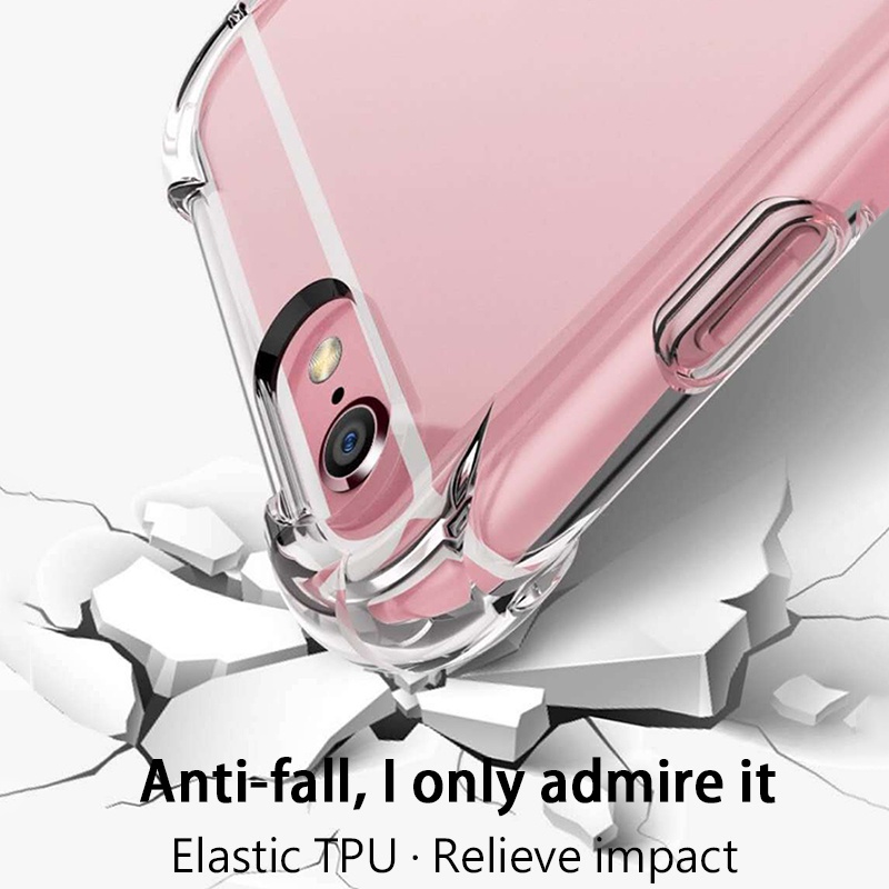 Ốp Điện Thoại Mềm Trong Suốt Chống Rơi Cho iPhone 6 / 7 / 8 / X / Xr / Xs / Xs Max / 11 / 11Pro / 11Pro Max