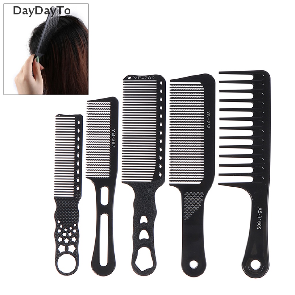 Lược Chải Tạo Kiểu Tóc Bằng Carbon Chuyên Nghiệp Cho Salon