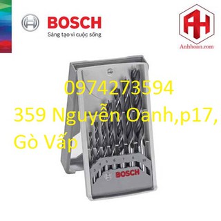 Bộ 7 cây mũi khoan gỗ bosch 2607017034