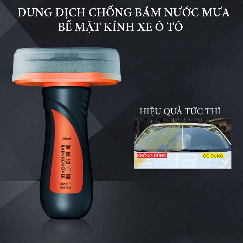 Tuýp Kem Bôi Chống Bám Nước Mưa Kính Ô Tô TrueFul 100ml VERSION 2 CarZone