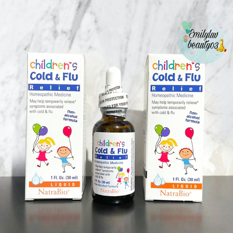 Siro ho Children’s Cold & Flu 30ml Mỹ
