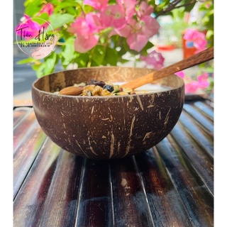 Combo Bát Trộn Gáo Dừa Handmade The Moon
