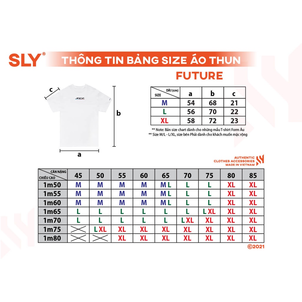 [Mã INCU50 giảm 50K đơn 250K] Áo Thun SLY Future màu trắng | BigBuy360 - bigbuy360.vn